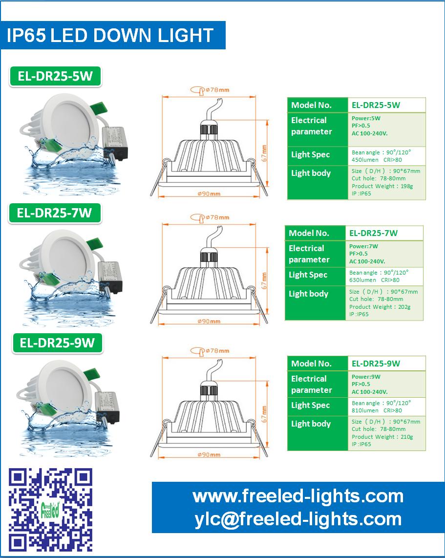 IP65 2.5inch LED Down Light - IP65 LED Down Light - 3