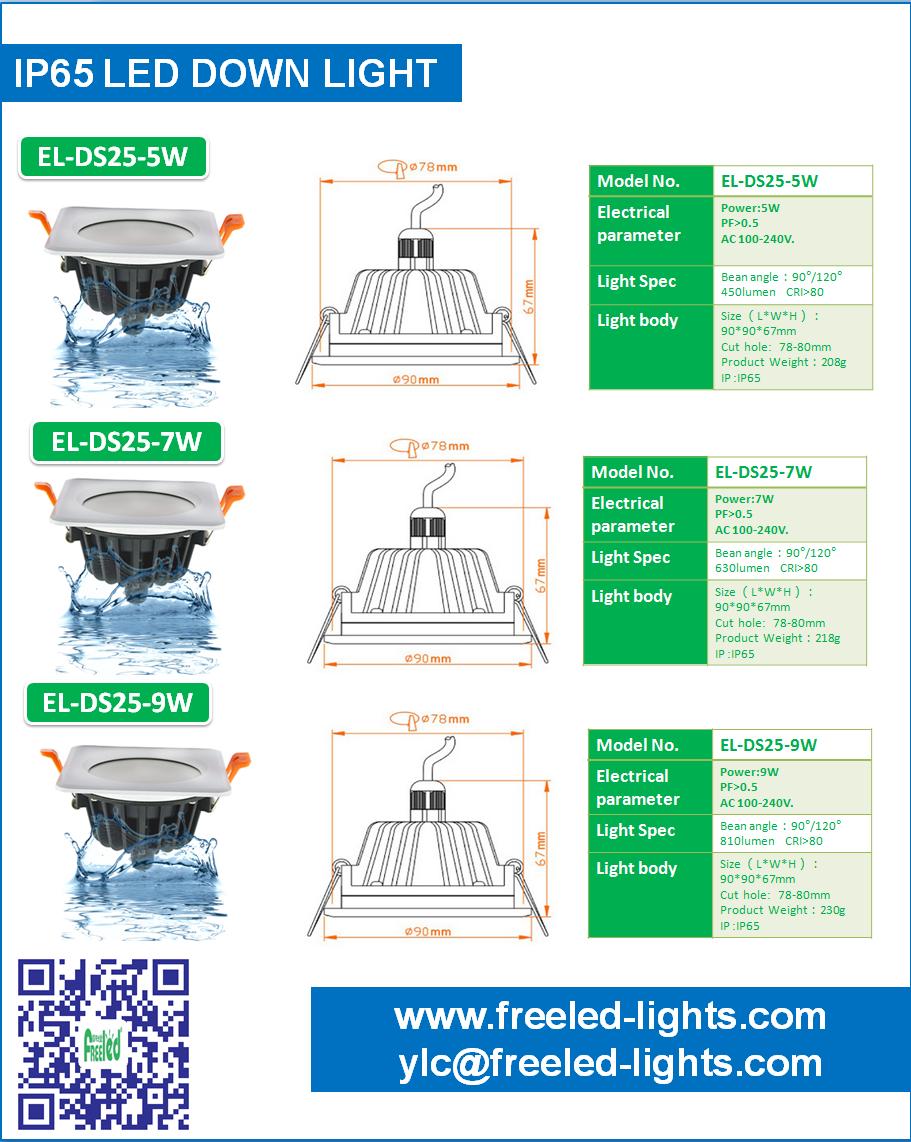 IP65 2.5inch LED Down Light - IP65 LED Down Light - 4