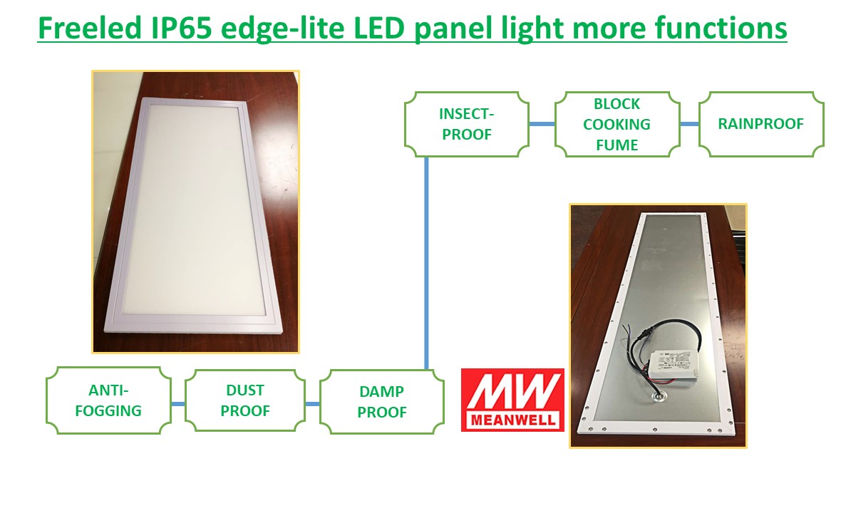30x60cm 30w wet location IP65 LED Panel Light - IP65 IP54 LED Panel Light - 3