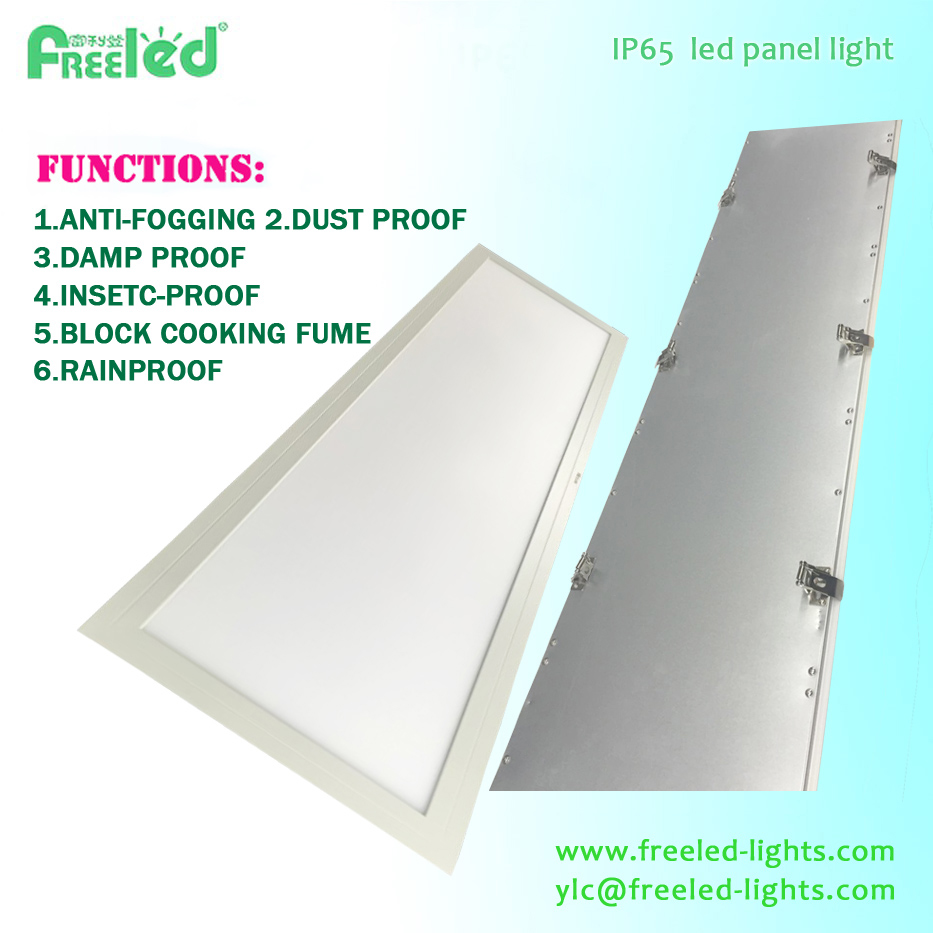 30×120cm 40w wet location IP65 recessed led panel light