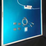 Frameless led panel light 60x60cm 40w